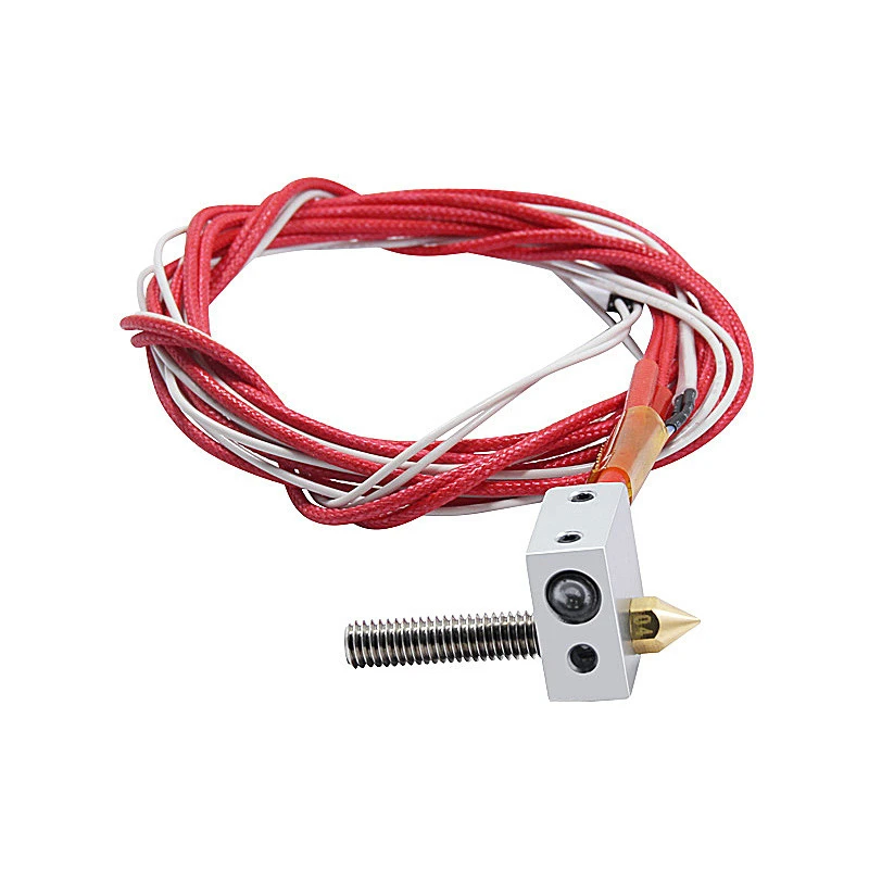 

3D printer DIY accessories MK7/8 extruder print head kit heating rod nozzle thermistor 1.75/0.4mm