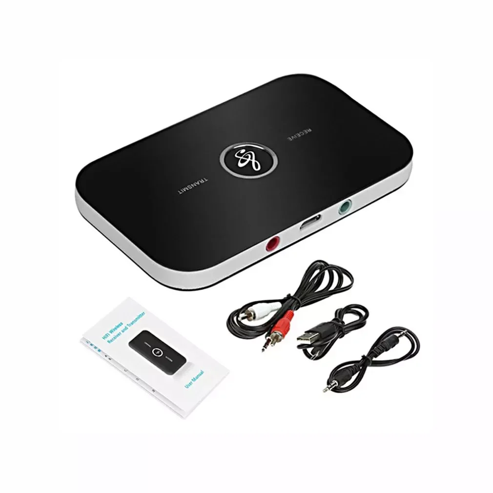 

NewUpgraded Two-In-One Bluetooth-compatible 5.0 Audio Transmitter Receiver AUX Jack USB Dongle Music Wireless Adapter For Car PC