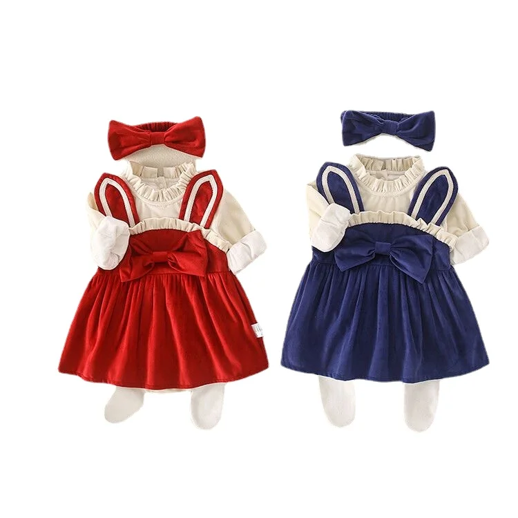 

Одежда для новорожденных, одежда для первого года, осенняя одежда, костюм принцессы с запахом и Луной на 100 дней, уличная удерживающая одежда