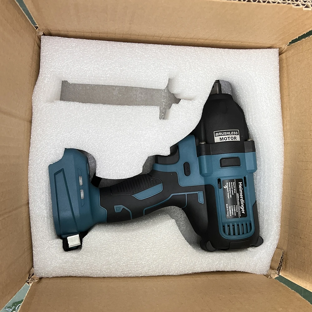 

Бесщеточный ударный гайковерт Heimerdinger 800N.m 18V 1/2