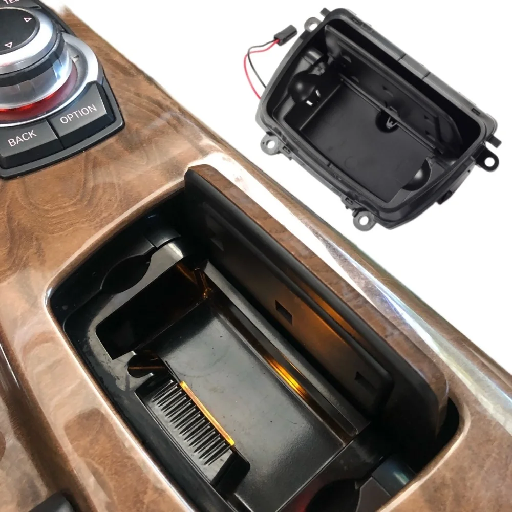 

Car Ashtrays ABS Center Console Ashtray Assembly Box Cover For Bmw 5 Series F10 F11 F18 520i 525i 528i 530i 2010-2017