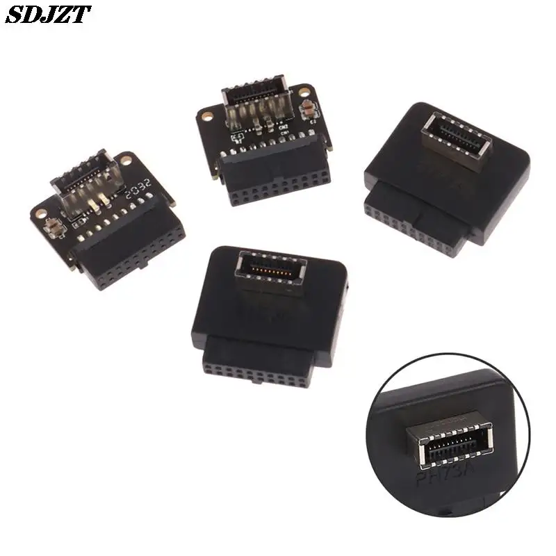 USB-адаптер с разъемом USB 19P/20P на TYPE-E