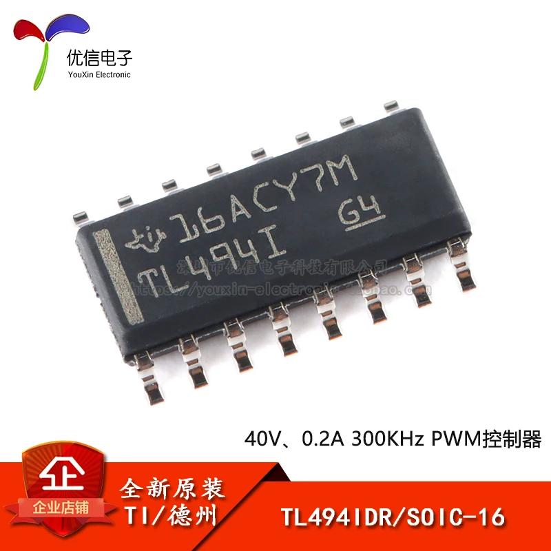 

10pieces Original stock TL494IDR SOIC-16 300KHz PWM