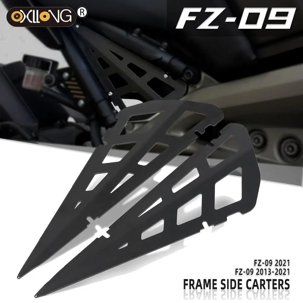 

Motorcycle Accessory Frame Side Carters Cover Hose clamps Kit For YAMAHA FZ-09 FZ09 2013 2014 2015 2016 2017 2018 2019 2020 2021