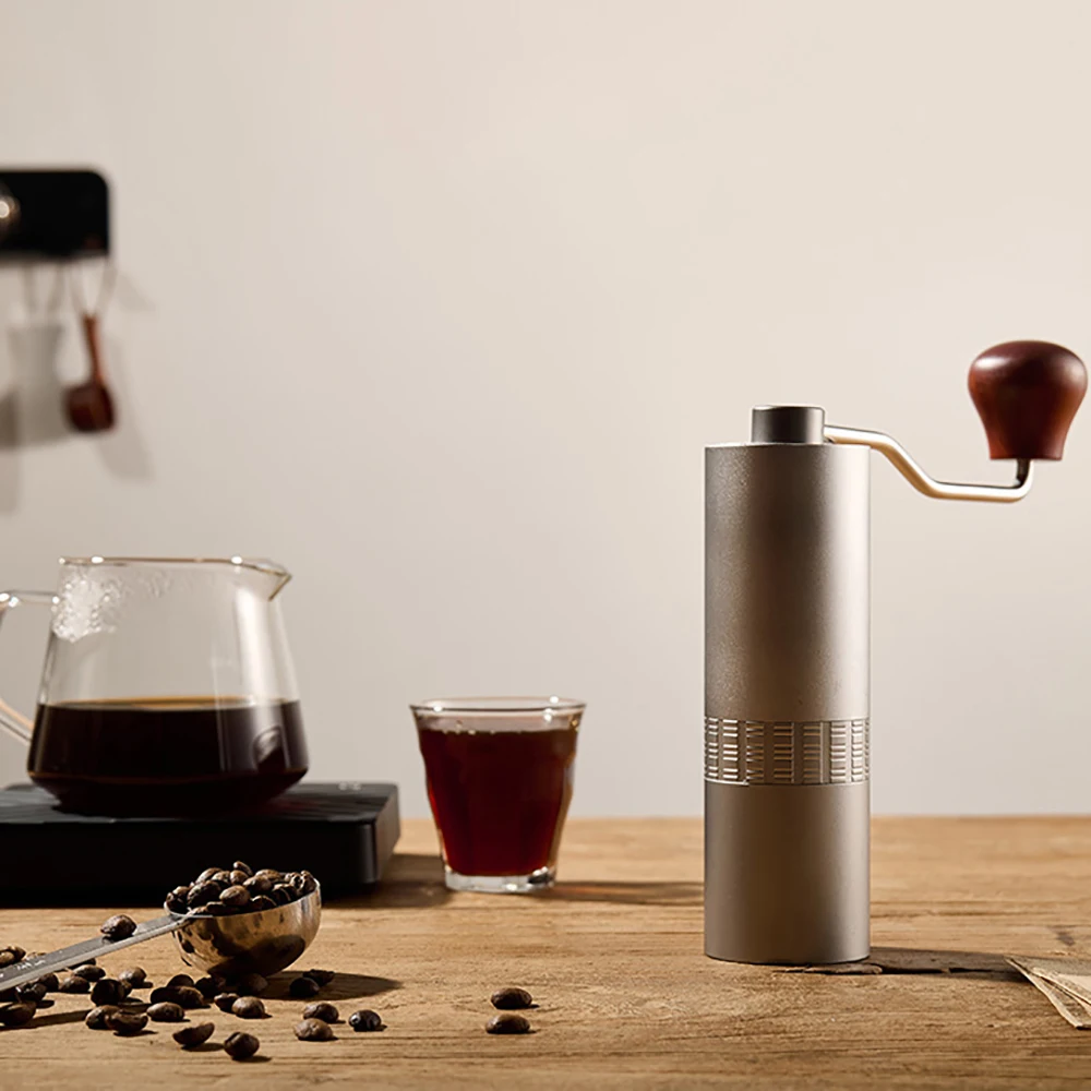 Ручная кофемолка с алюминиевой сеткой из нержавеющей стали 420 дюйма