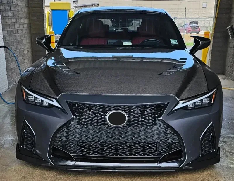 Капот из углеродного волокна для Lexus IS 2022-2024 годов выпуска, капот для тюнинга IS200 250 300 f Sport. (art.: 3920dcd882fa7) - 3920dcd882fa7