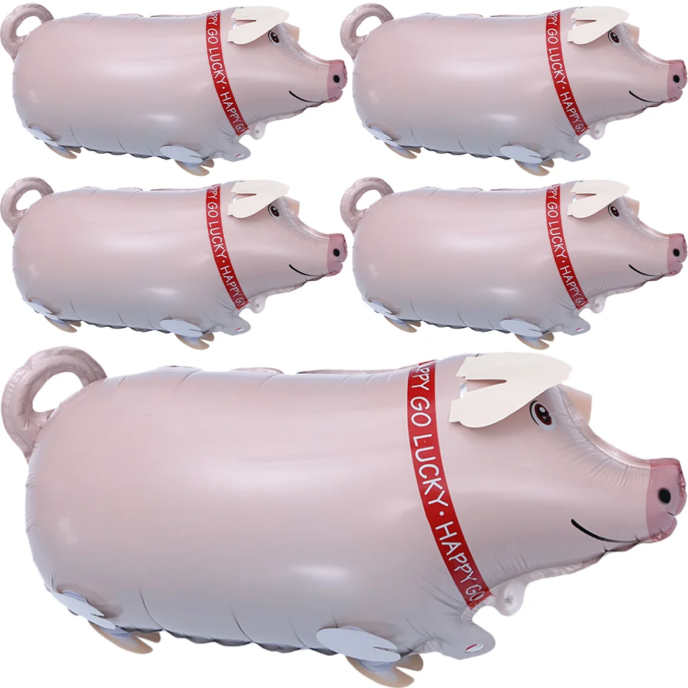 

5Pcs Decorative Animals Lightweight Balloon Children