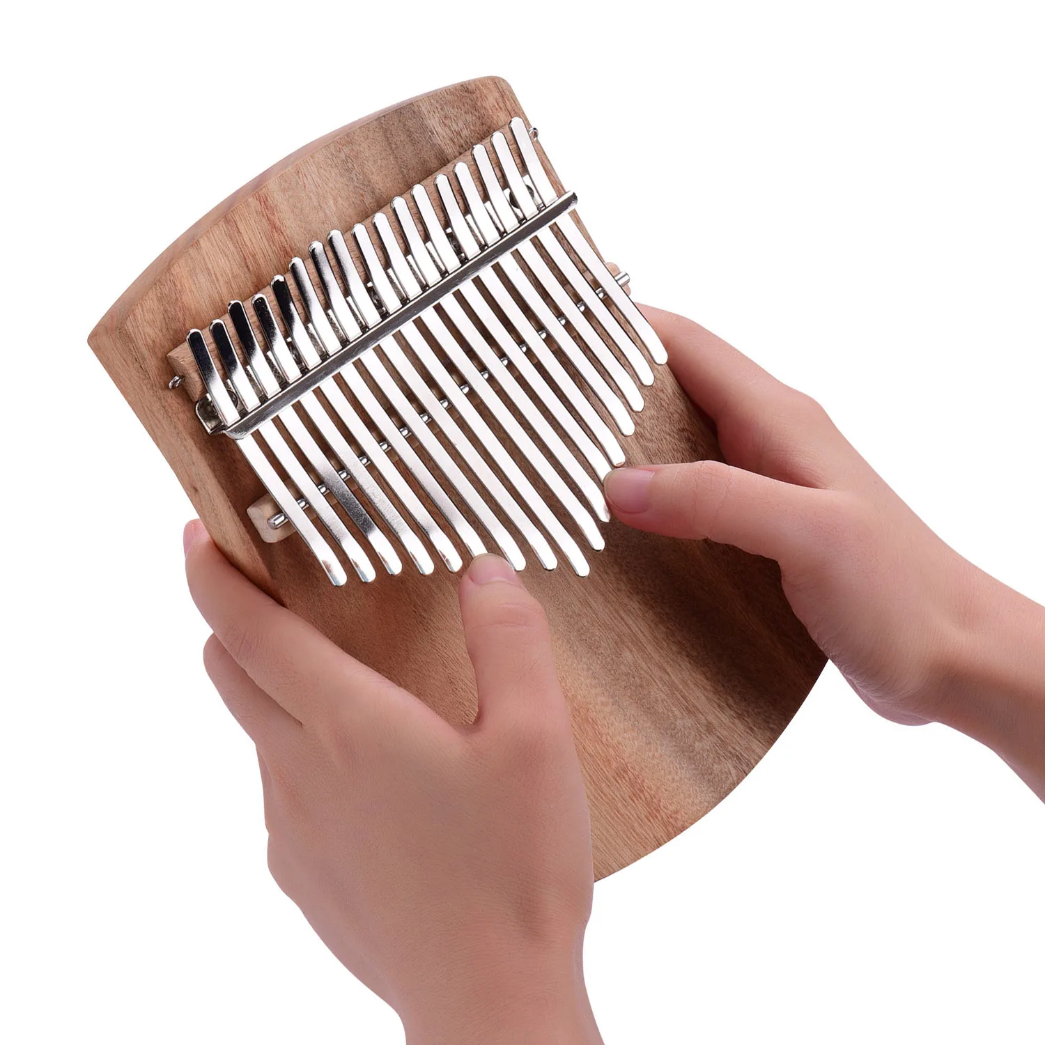 17-клавишное пианино Kalimba на палец калимба камфорный тон с сумкой для переноски
