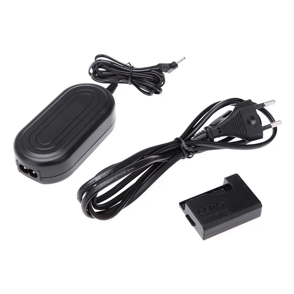

- E10 AC 100 - 240V Power Adapter with DC transformer Cable Kit for 1100D / Kiss X50 / Rebel T3 (Black)