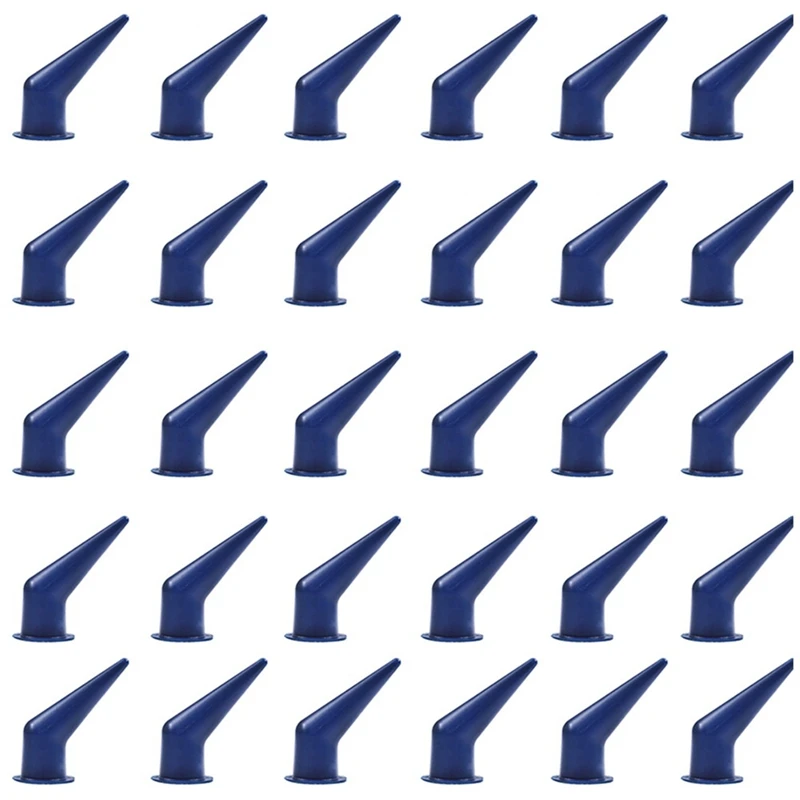 50 шт. 45 ° Угловая насадка для оптового инструмента герметика конусы насадки