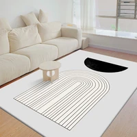 ins style modern minimalist carpet abstract carpet nordic modern minimalist bedroom bedside living room mat girl floor rugs