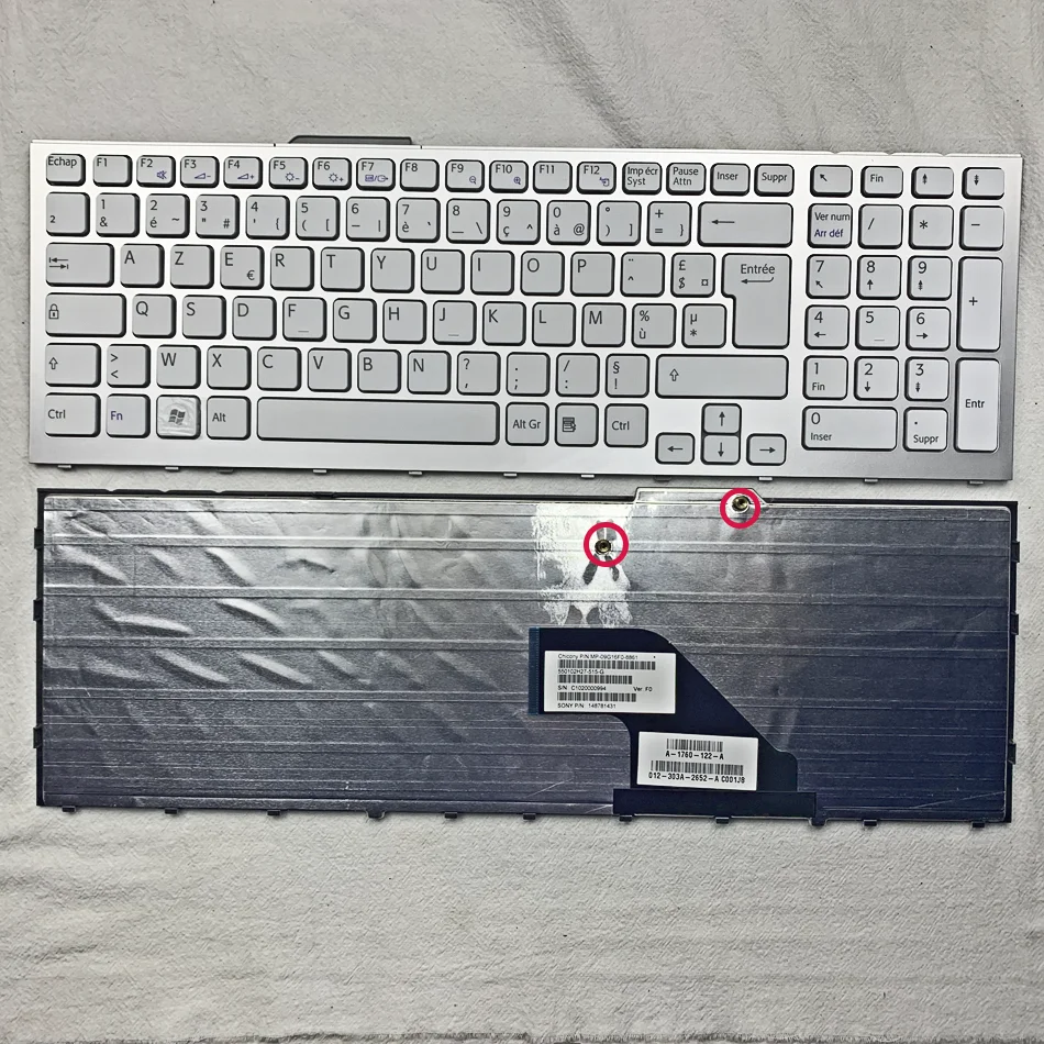 Французская клавиатура с раскладкой Azerty для SONY VPC-F11 F12 F13 F21 F22 F136 F138 F117 F170VPC F115 F219FC F21Z1E F249FCF119FC Series FR макет