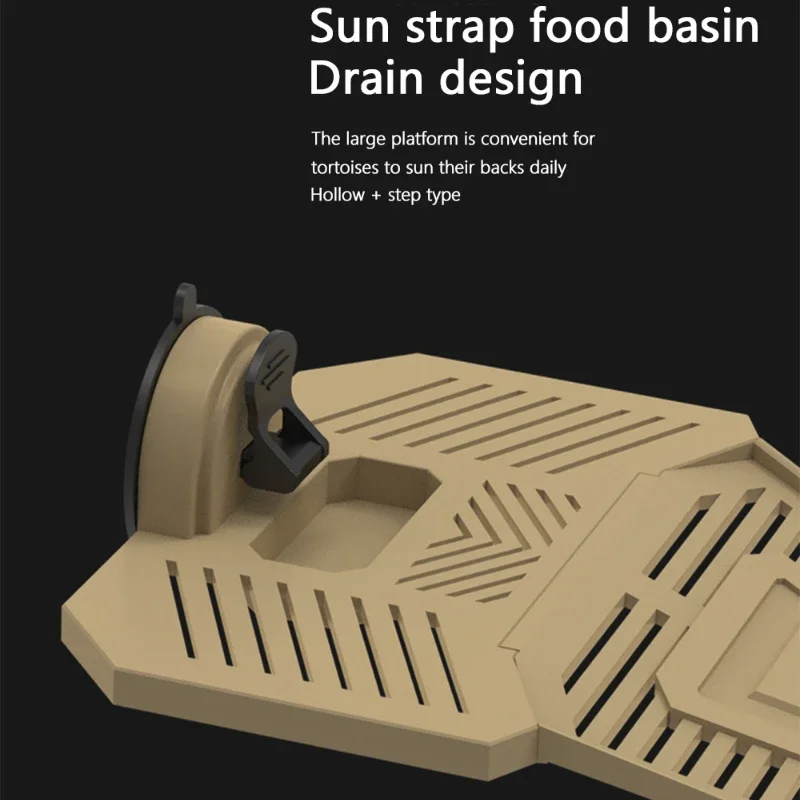 Аквариумная черепаха греющая платформа резервуар для кормления восхождение