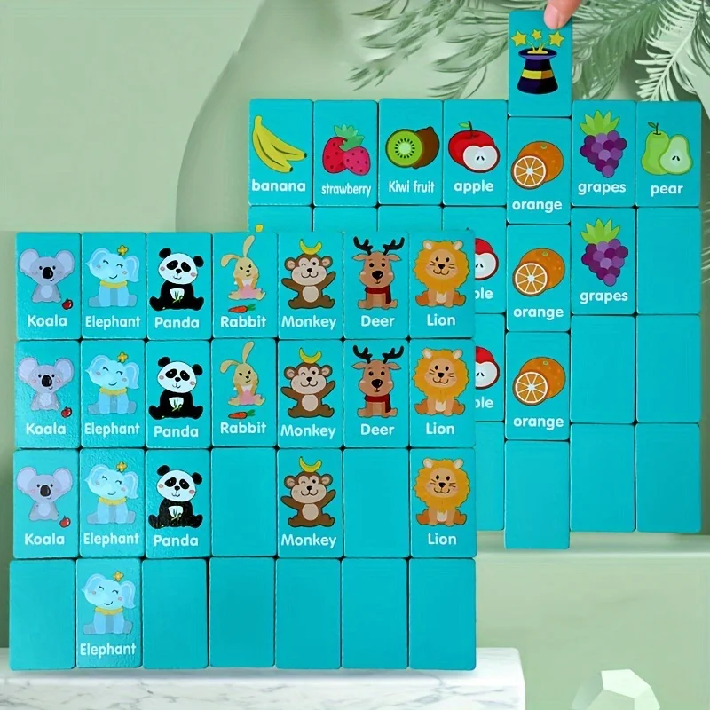 Деревянная игра-головоломка для детей с полостями ручной работы Монтессори