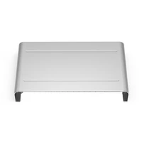 aluminum alloy display screen for laptop monitor stand with sturdy stable aluminum metal construction keyboard storage