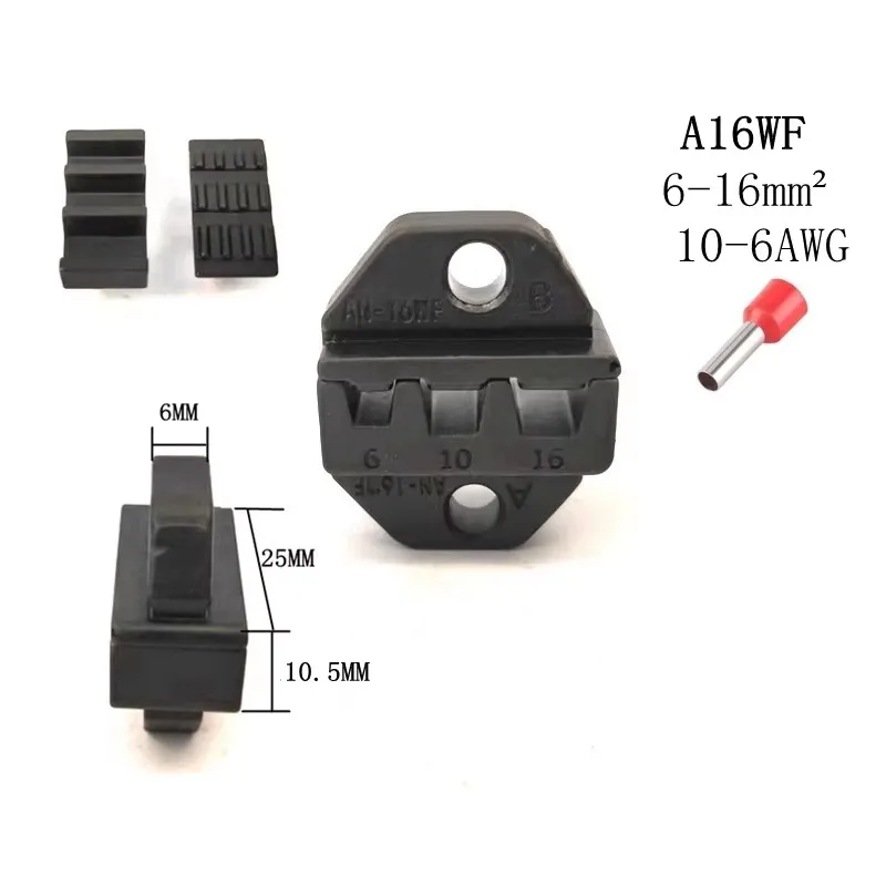 7,5-дюймовый набор кубиков для SN-16WF/0325/02/02C/02WF2C/06WF/05WF/02WF/0725, обжимные клещи, модули машины, губки