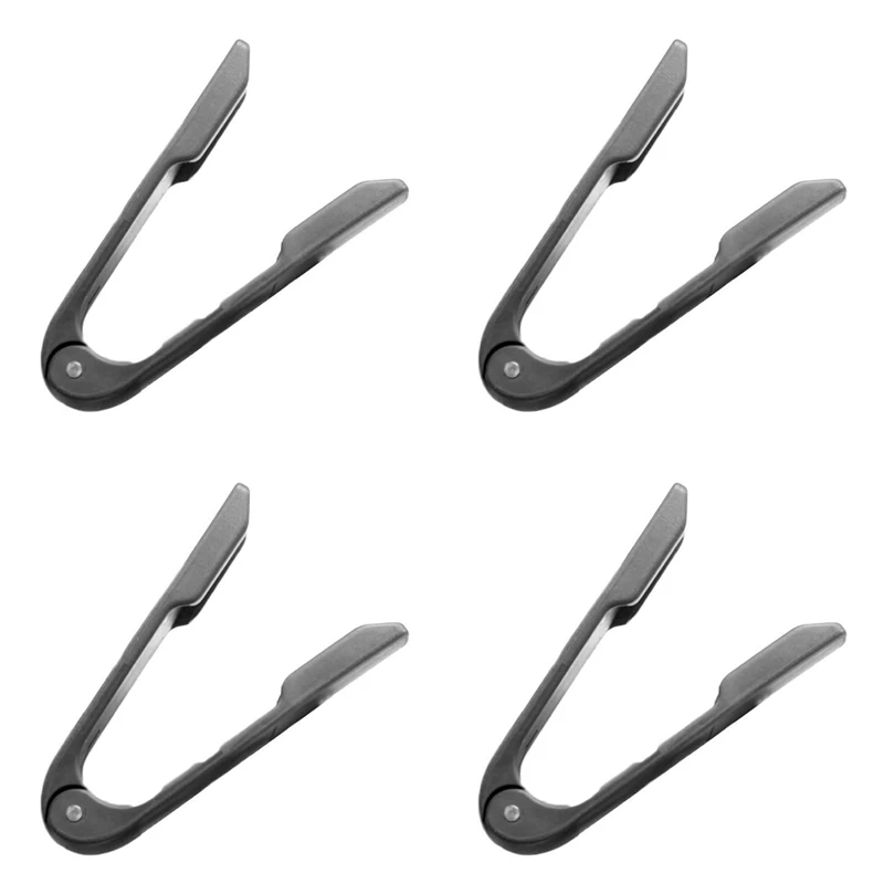 

4X Bbq Clip Cutlery Clip Food Tongs No-Stick Food Clip BBQ Tongs Bread Clamp Cake Clip Tableware Kitchen Tools