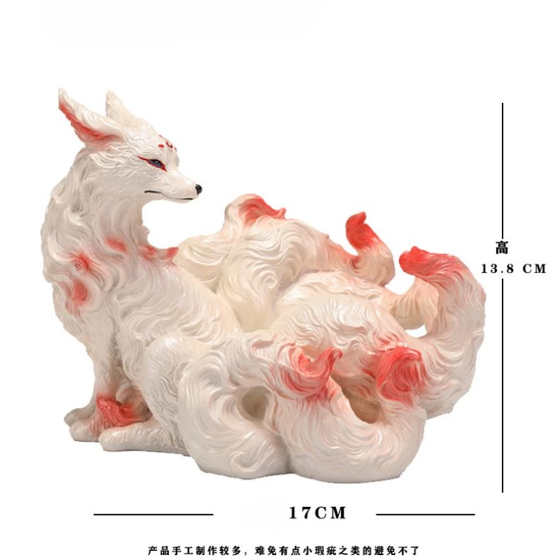 

Статуэтка полимерная лиса девятихвостая