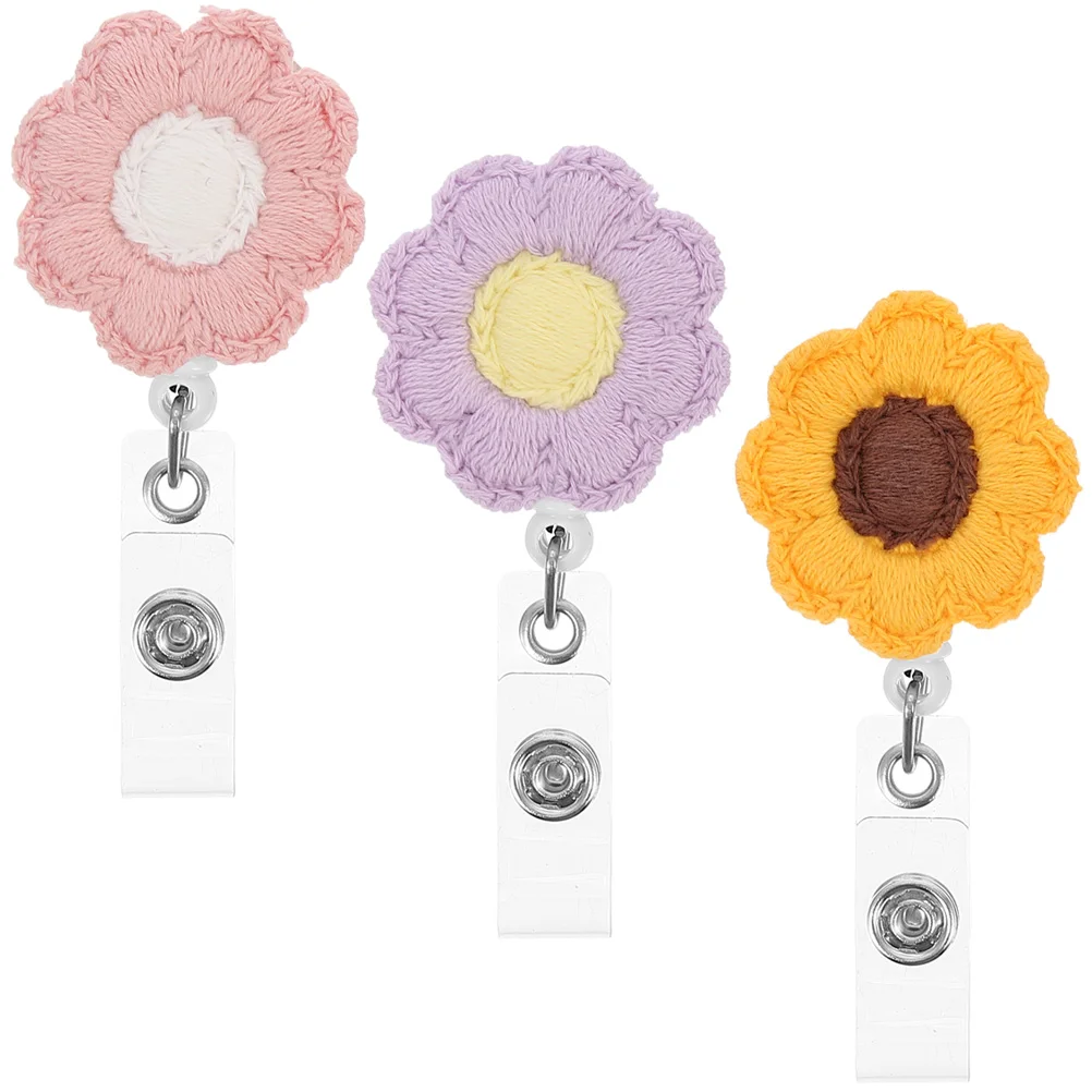 

Badge Holder Name Sunflower Clip Reelreels Id Holders Nurse Tagretractable Nursing Business Teacher Clips Work Sleeve Buckle