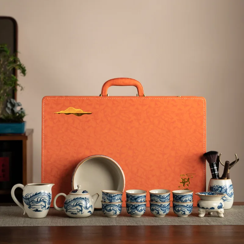 Красота набор для послеобеденного чая самовар посуда напитков портативный