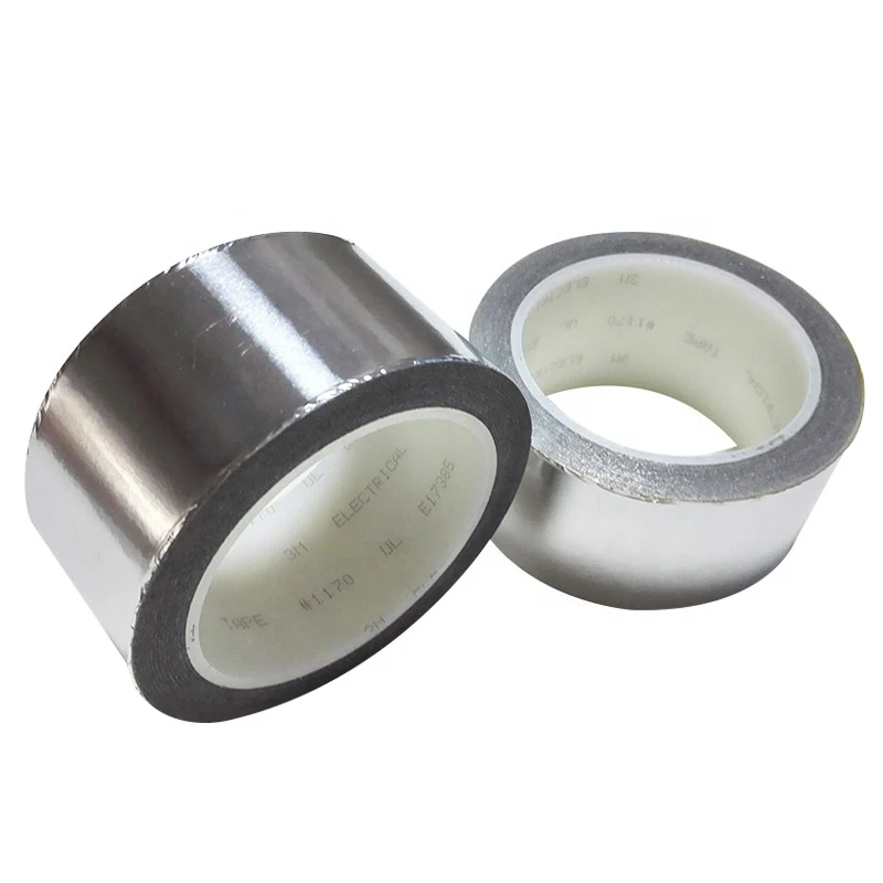 

3M Aluminum Foil Shielding Tape 1170 High Temperature Heat Conductive Double-sided Tape with Conductive Adhesive Length 16.5m