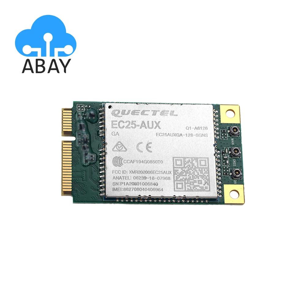 Quectel EC25AUXGA-MINIPCIE EC25AUXGA-128-SGNS LTE Cat4 4G Module EC25-AUX MiniPcie