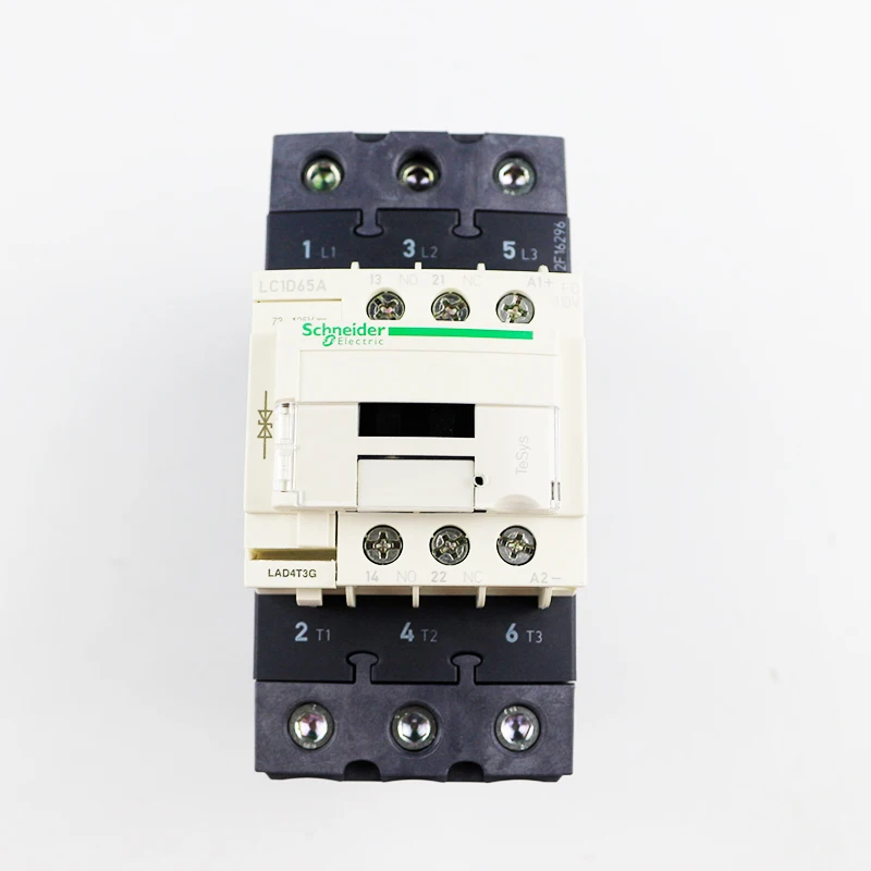 

LC1D65AFD DC contactor LC1D65AFD imported original three-pole contactor 65A coil DC110V