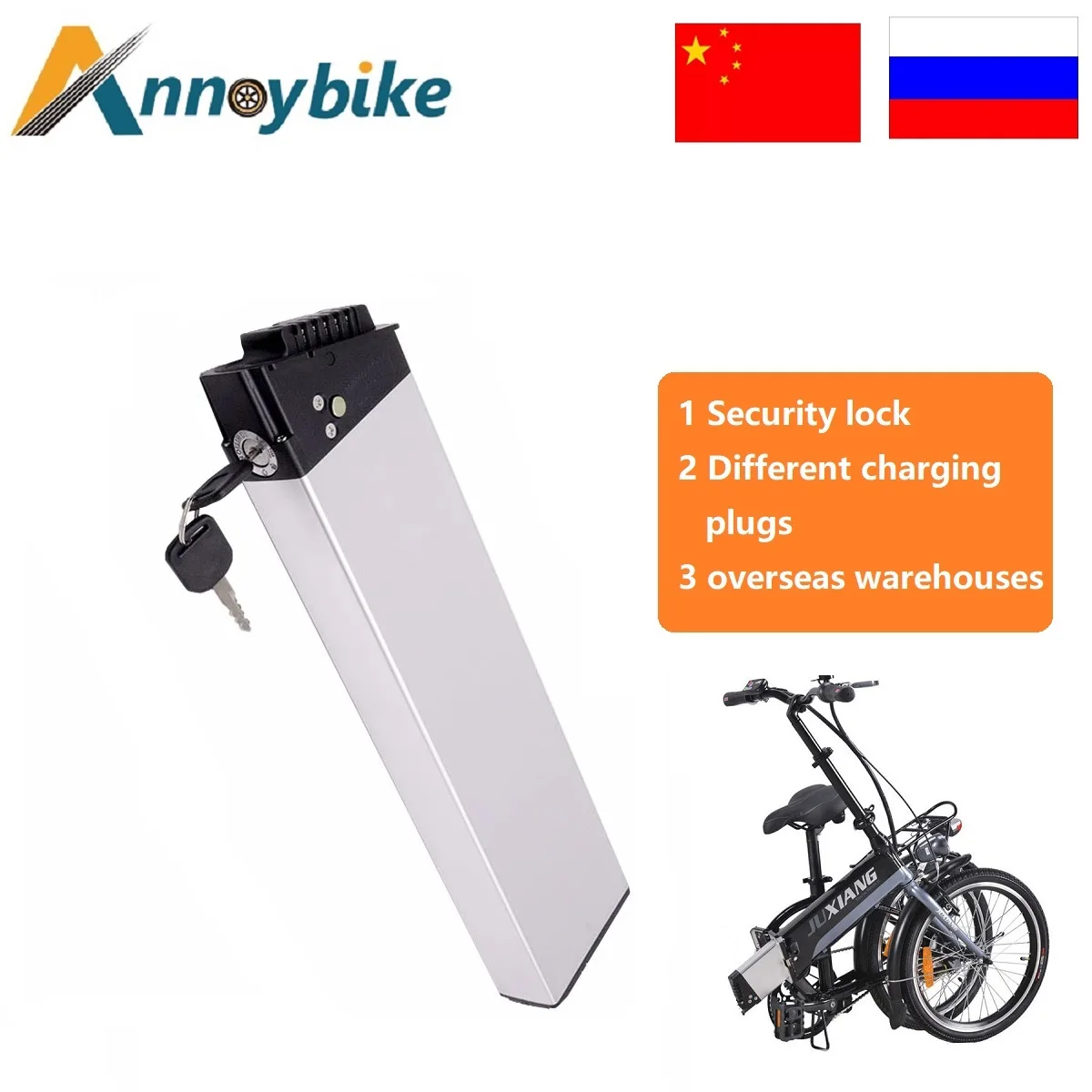 

36V 48V 9AH 12AH 14AH 15AH Lithium Battery Electric Bike Lithium ion eBike Battery Bike Scooter With Charger