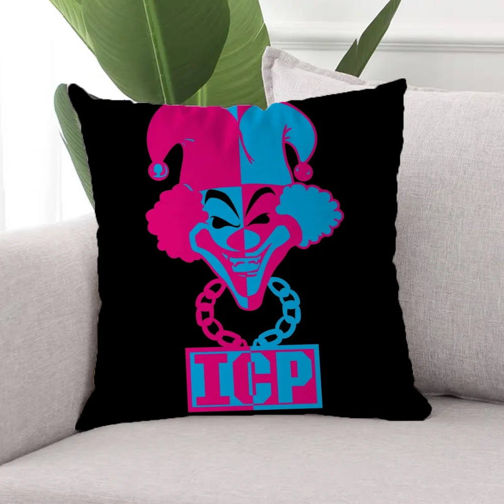 Insane Clown Posse Band ICP Juggalo Faygo Квадратный чехол для подушки из полиэстера и хлопка с