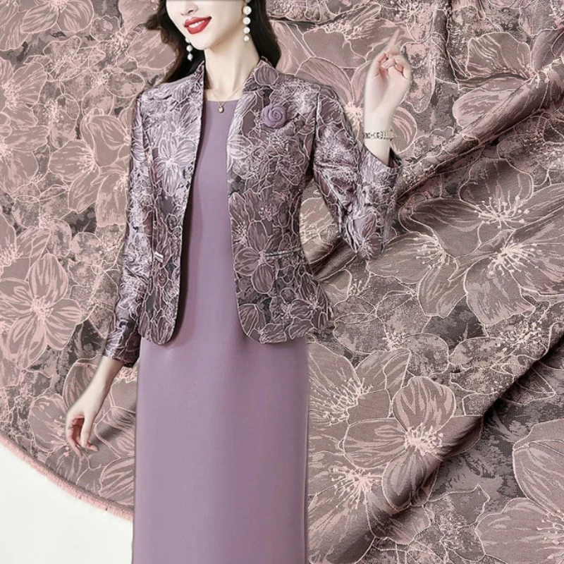 Европейский стиль трехмерная жаккардовая ткань с большим лепестком