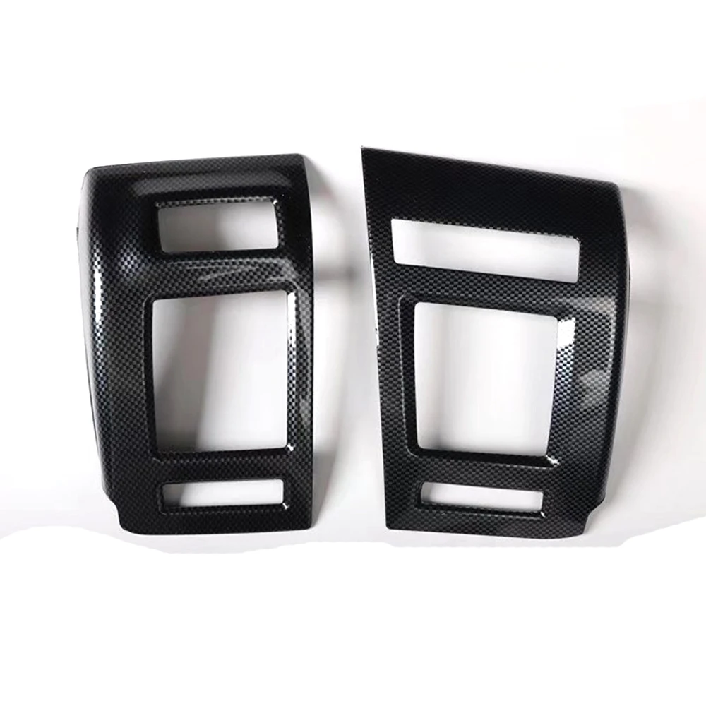 

For Toyota Prius ZVW40 Right Hand Drive Car Dashboard Air Vent Frame Trim ABS Carbon Fiber Styling Moldings 2pcs