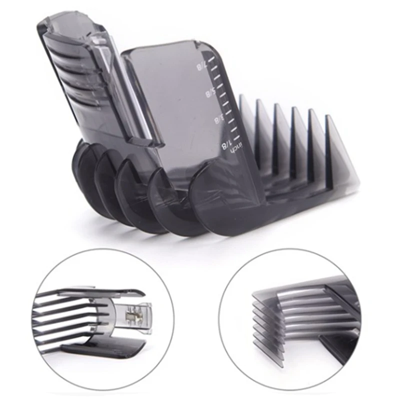 3Pcs Practical Hair Trimmer Cutter Barber Head Clipper Comb Fit for Philips QC5130 QC5105 QC5115 QC5120 QC5125 QC5135 | Бытовая техника