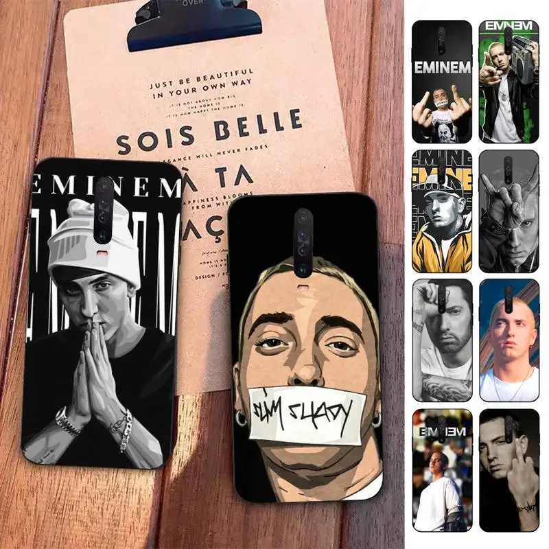 

Marshall Mathers Eminem Phone Case for Redmi 5 6 7 8 9 A 5plus K20 4X S2 GO 6 K30 pro
