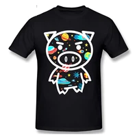 kawaii piglet cute t shirt print cartoon student tide brand ins graffiti creative short sleeved t shirts men women pig tshirt