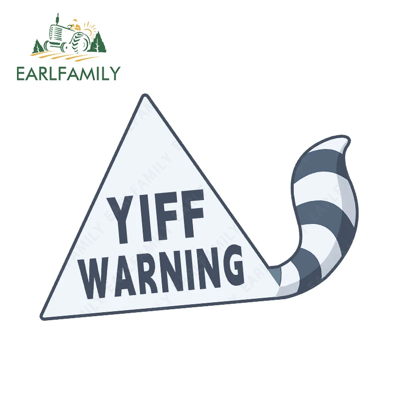 EARLFAMILY 13 см x 9,1 см для пушистых предупреждающих автомобильных наклеек, персональные наклейки для ноутбука, граффити, окон, мотоциклов, домов на колесах