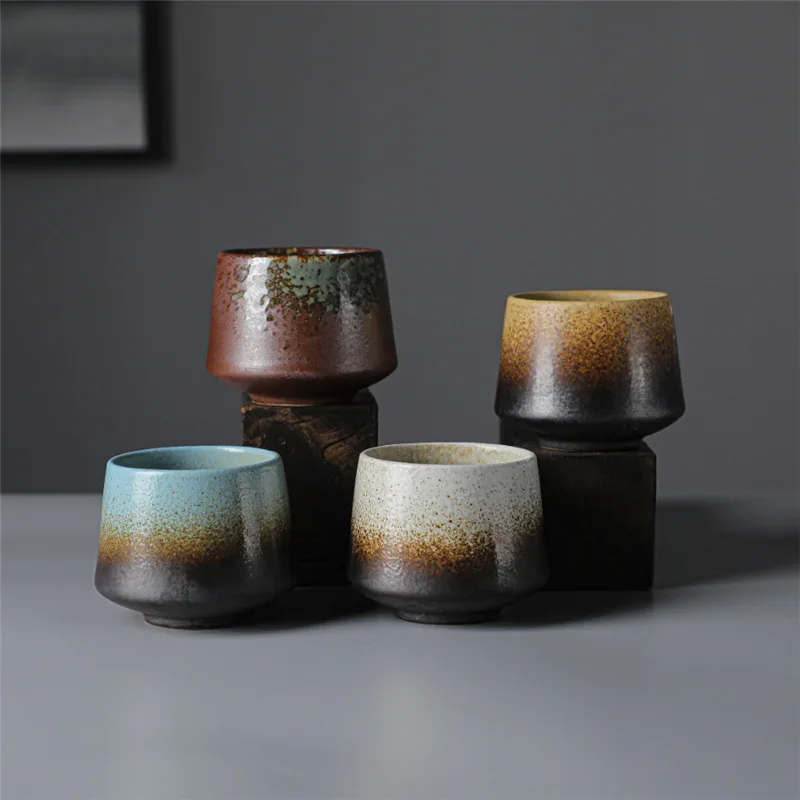 

Ceramic Tea Cup Porcelain Teacups Teaware Japanese Kung Fu Tea Set Water Cup Master Cup Single Cup Pottery Cup Stoneware