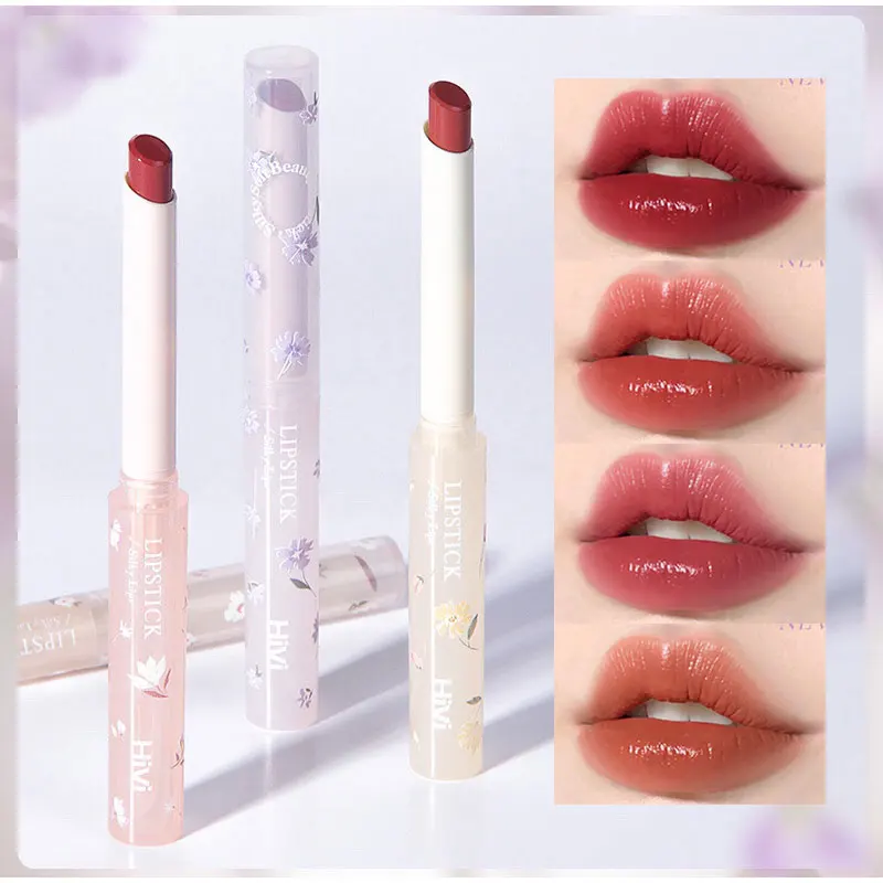 Flower Honey Jelly Lipstick Moisturizing Long-lasting Lip Gloss Korean Makeup Tools Pigmented Sexy Glass Cosmetic For Women