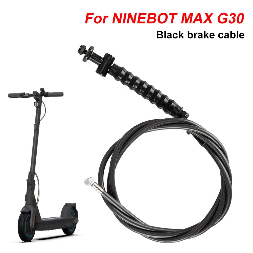 

Electric Scooter Brake Line Front Wheel Brake Cable 130cm 1.5mm Diam Brake Line for Ninebot MAX G30 Electric Scooter Accessories
