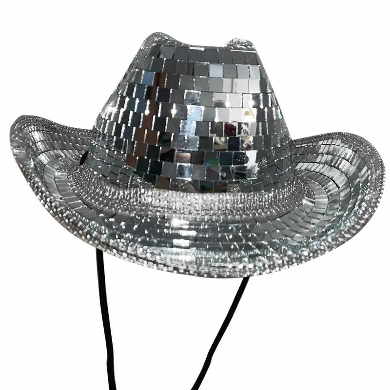 

Шляпа для дискотеки с блестками и зеркальными блестками для мужчин и женщин