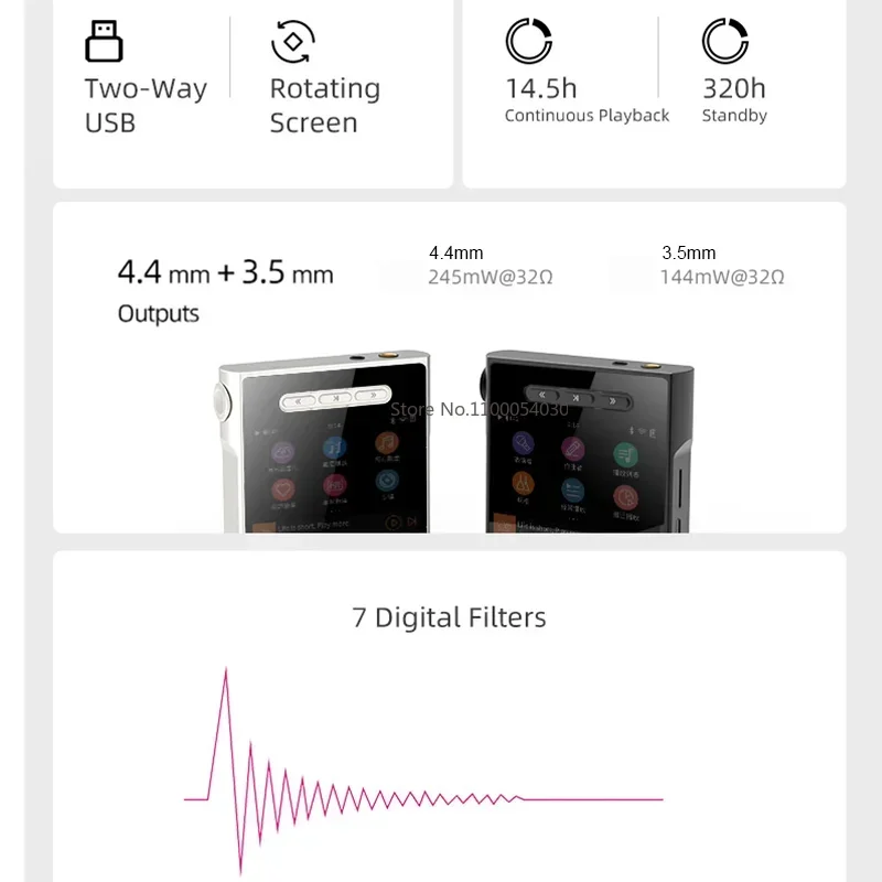 SHANLING M1S HIFI MP3-плеер Hi-Res аудио музыкальный плеер Bluetooth 5.0 MQA ES9038Q2M ЦАП 2 RT6863 AMP 3 5 мм 4