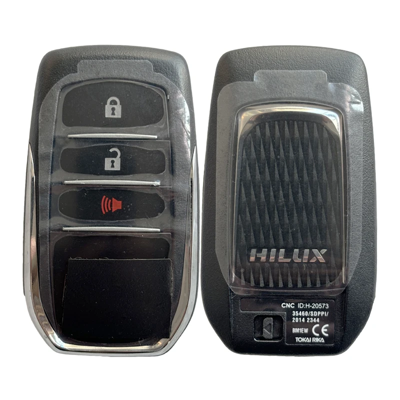 TXK007177 BM1EW 0182 умный дистанционный ключ 2 + 1 Кнопка 433 МГц 8A чип RF430F для HILUX 61A965-0182