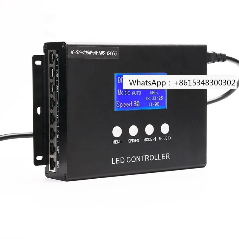 K-SY-408 8-канальный выход через 10 000 точек поддержка светодиодного пиксельного