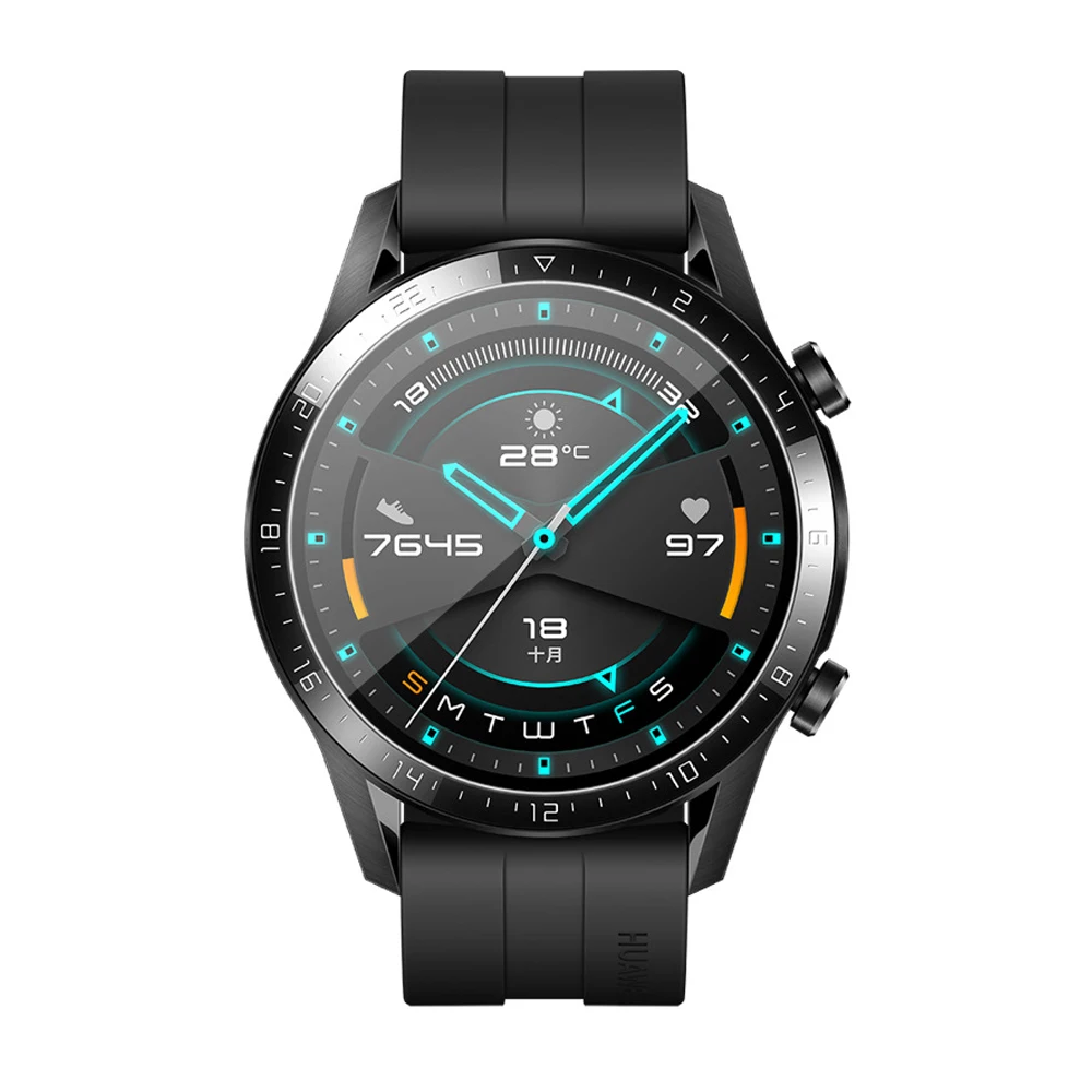 

Мягкая ПЭТ-пленка для Huawei Watch GT GT2 2e (46 мм), не закаленное стекло, защита экрана 9H, защитные аксессуары для умных часов
