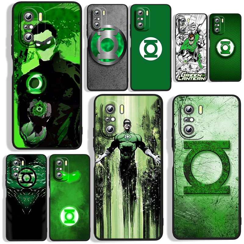 

Green Lantern Phone Case For Xiaomi Redmi A1 12C 11A 11 10C 10 9T 9AT 9A 10A 9C 9 8A 8A 7A 7 Plus Black Cover