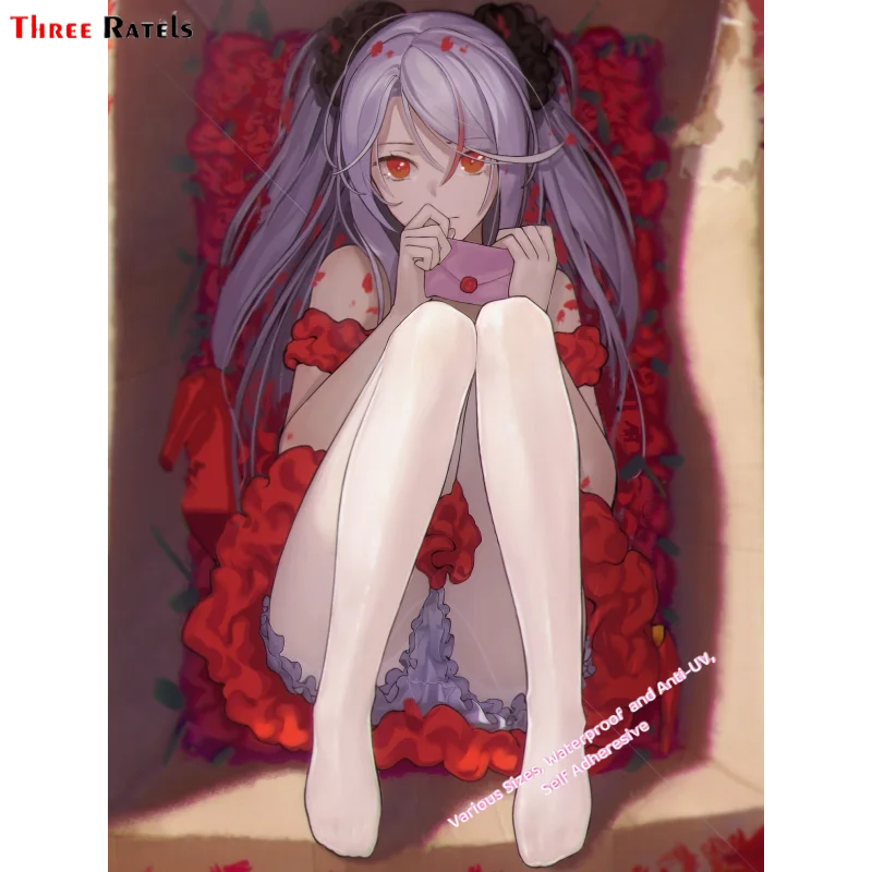 Three Ratels X84 Prinz Eugen Azur Lane аниме игра автомобильная наклейка заднее лобовое стекло