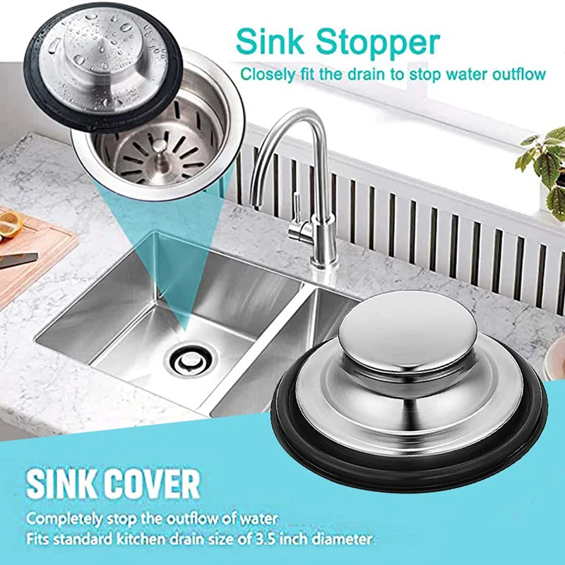 

Stainless Steel Strainer Sink Sewer Filter Floor Drain Waste Drain Hair Colanders Home Portable Bathtub Hair Catcher Stopper