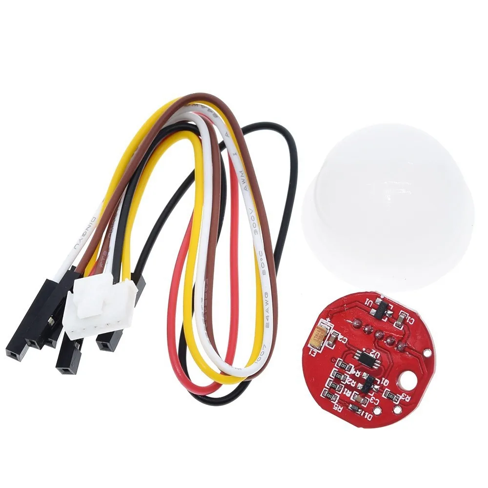 

Intelligent electronic BH1750 BH1750FVI Chip Light Intensity Light Module Light ball for Arduino