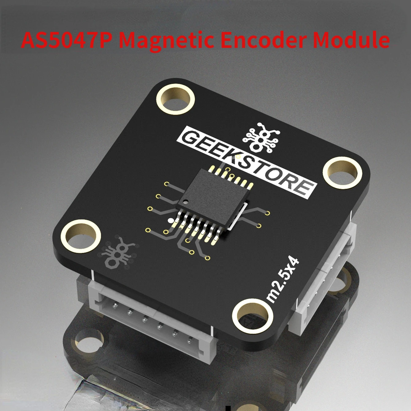 

AS5047P Magnetic Encoder Module Angle Sensor ABI/HAL/SPI Send Radial Magnet