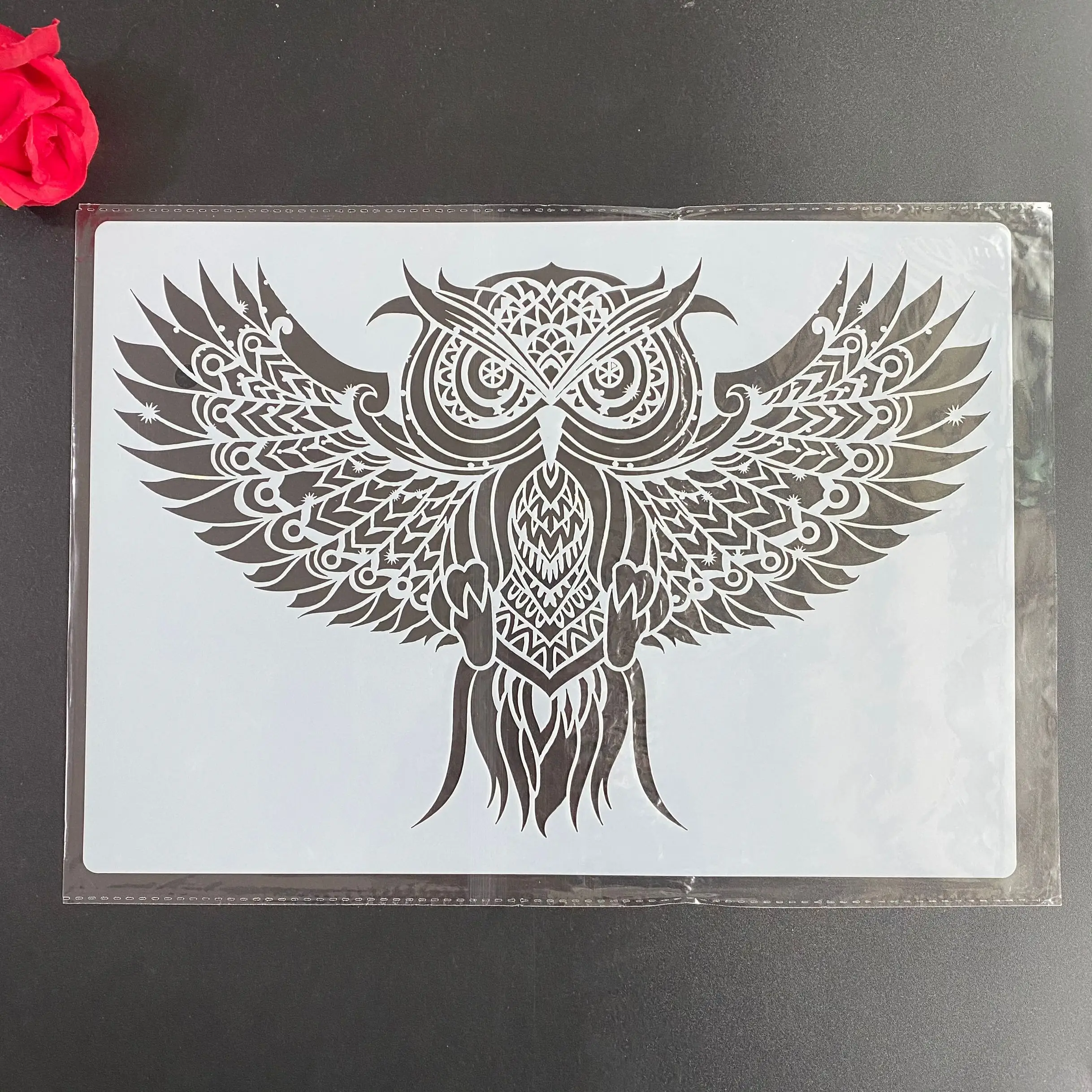 DIY трафареты Настенная картина фотообои карта шаблон пластиковая стена A4 29*21 см