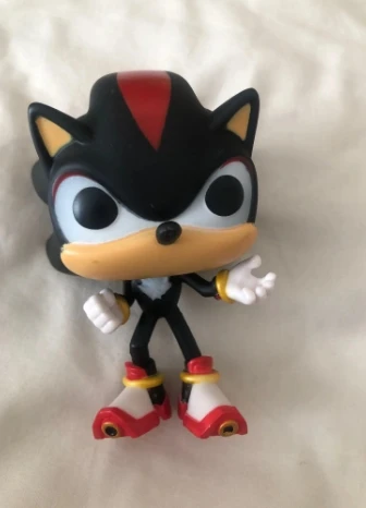 Фото Виниловые игрушки FUNKO POP SUPER SONICs с кольцом # ТЕНЬ 283 # 285 игрушек, Коллекционная фигурка, модель для детей, подарок на день рождения №1